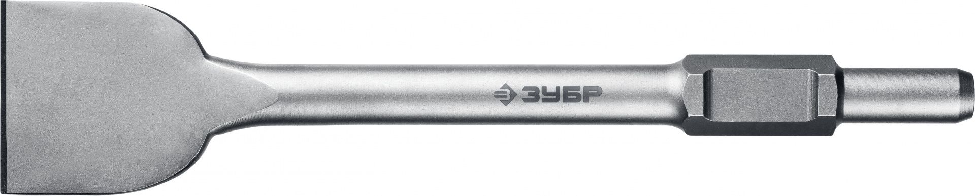 Зубило лопаточное 75 х 400 мм ЗУБР БУРАН HEX 30 