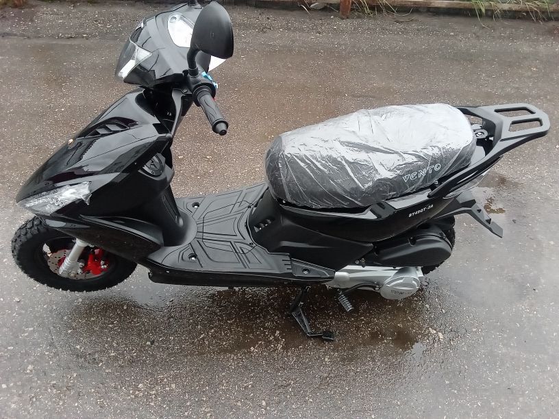 Скутер VENTO CORSA 49 cc (150)  сигнализация Черный 