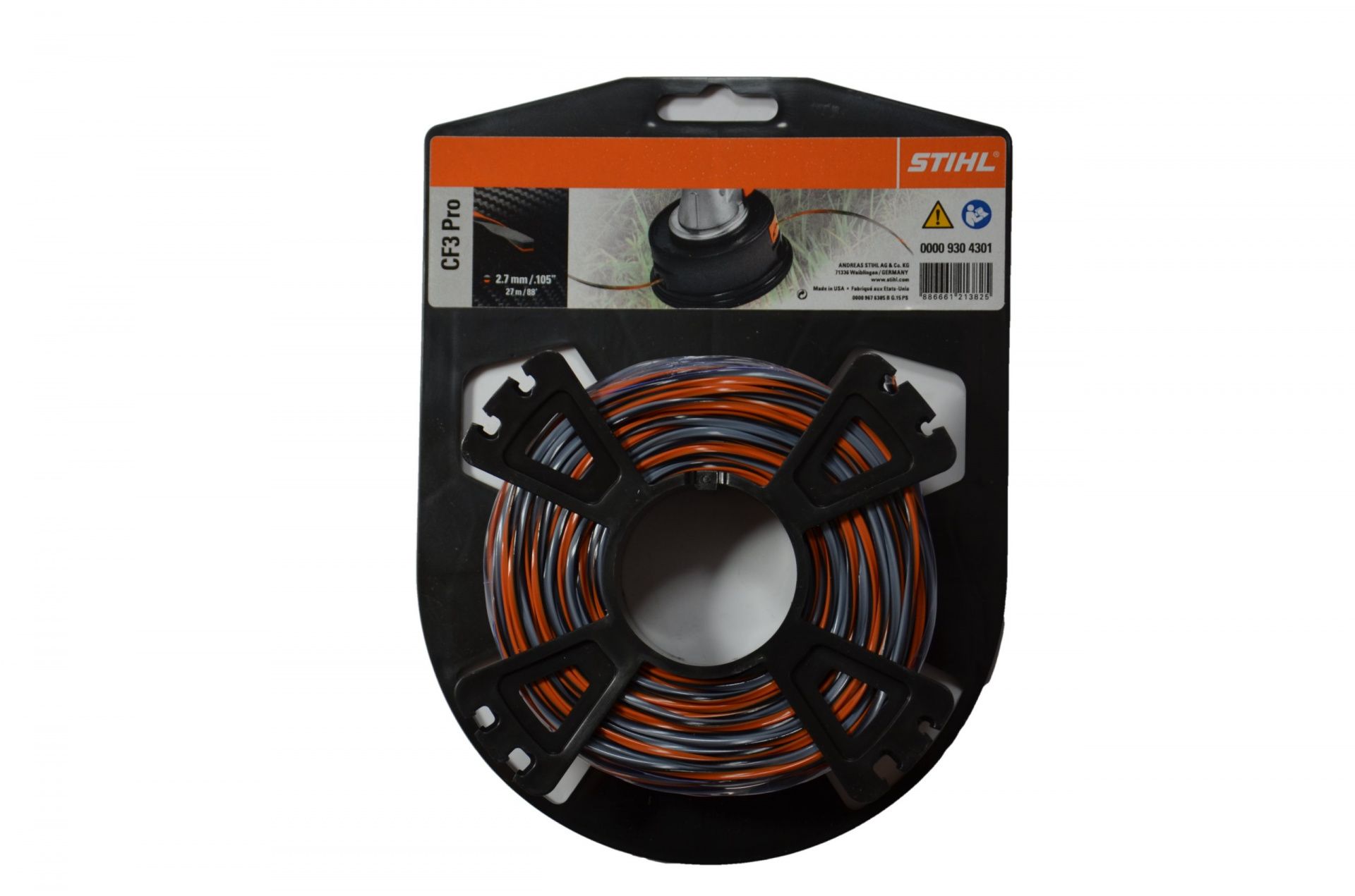 Леска триммерная Carbon 2,7мм (26м) STIHL