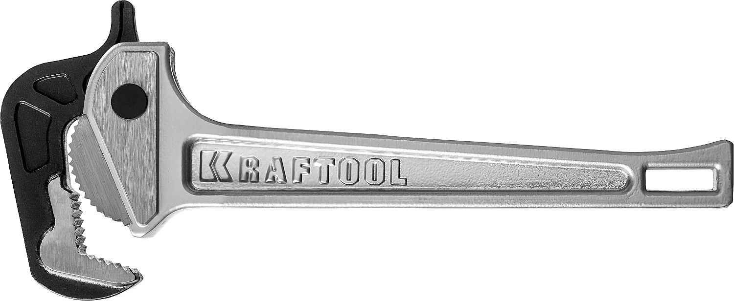 Ключ трубный быстрозажимной, кованые губки, 1/2" – 1 1/2", KRAFTOOL "KRAFTGRIP"