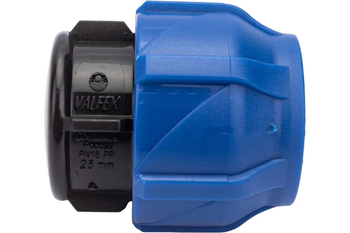 Заглушка ПНД компрессионная  25 (200/40) VALFEX