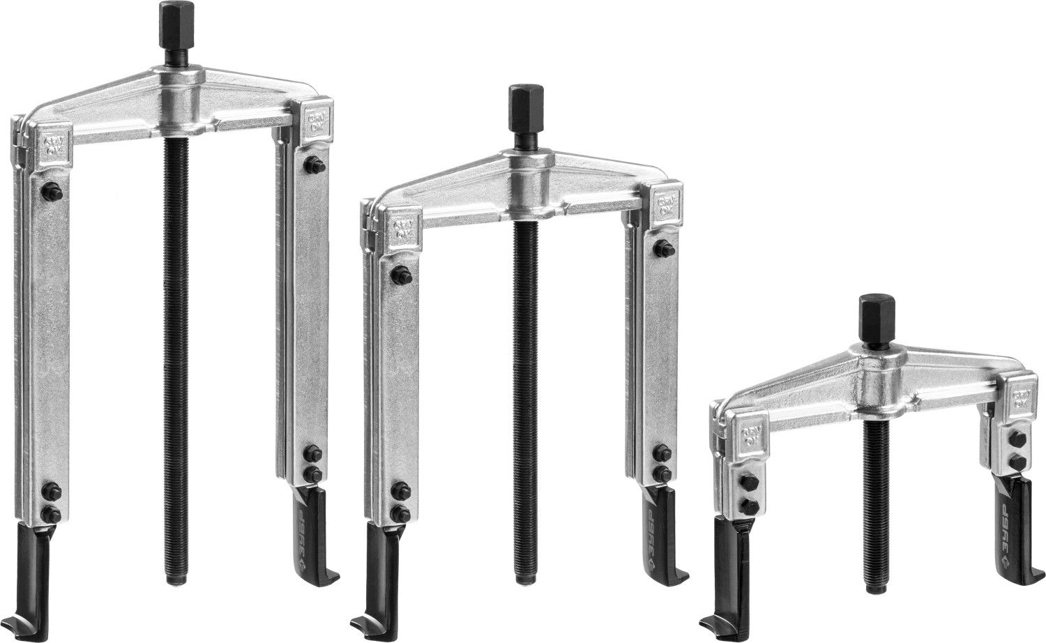 Набор съемников со сменными захватами в кейсе ЗУБР Профессионал 