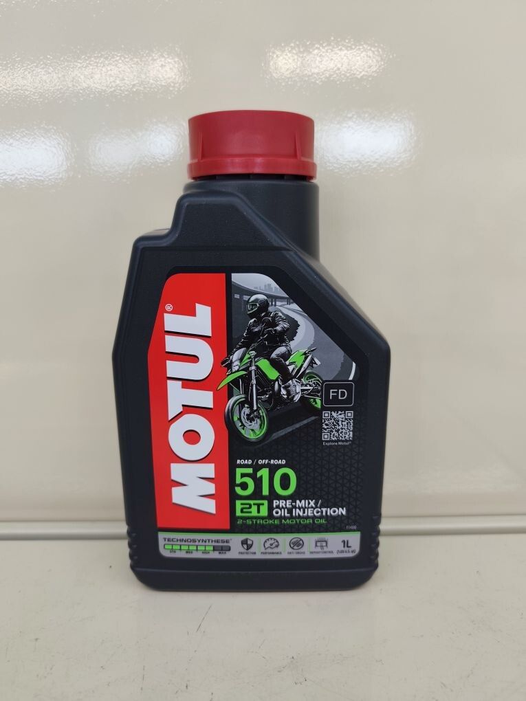 Масло моторное полусинтетическое,1 л 2Т MOTUL