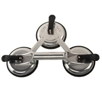 Стеклодомкрат тройной алюминиевый, 120 кг, коробка КОБАЛЬТ