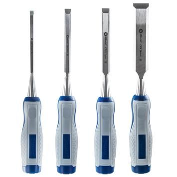 Набор стамесок КОБАЛЬТ плоских: 6, 12, 18, 24 х 140 мм