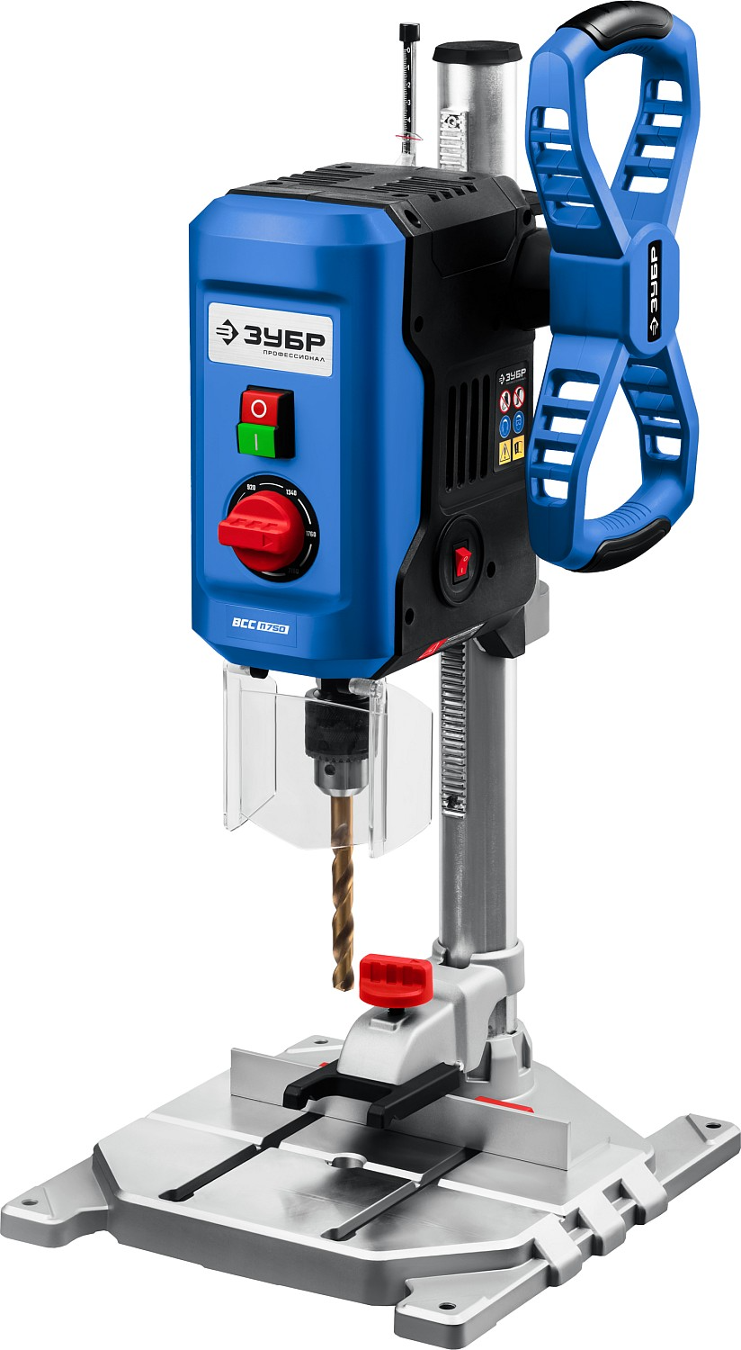 Станок вертикально-сверлильный, настольный ЗУБР Профессионал 750 Вт, 13 мм,  