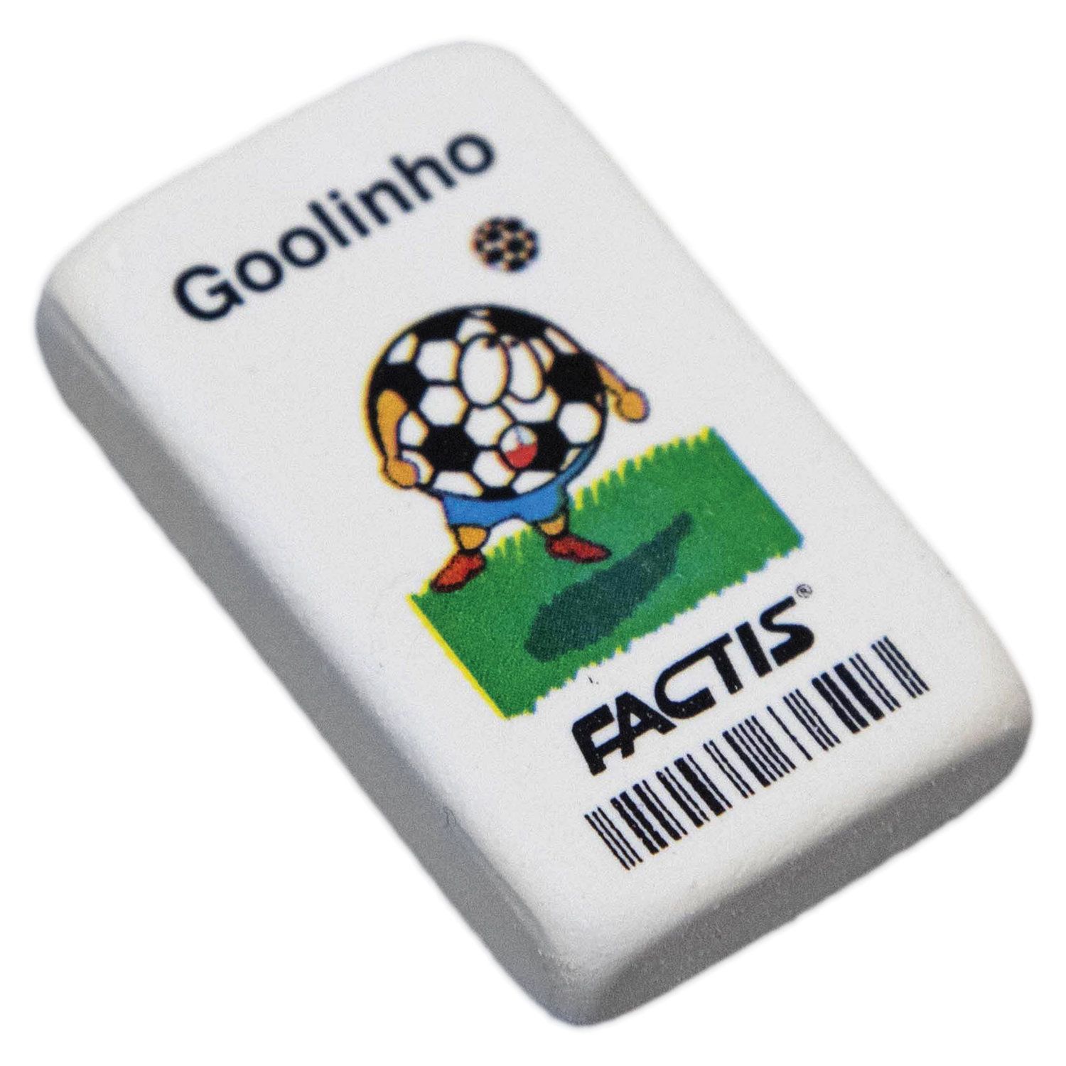 Ластик FACTIS Goolinho (Испания), 40х24х10 мм, цвет ассорти, прямоугольный, CNF36F