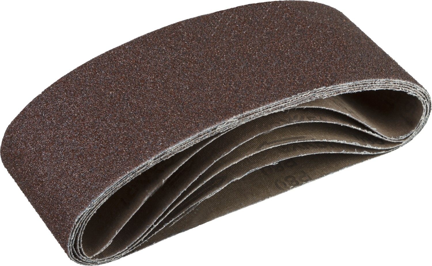Лента ЗУБР "МАСТЕР" Р80 шлифовальная бесконечная для ЛШМ, основа- ткань, 75х457мм, 5шт