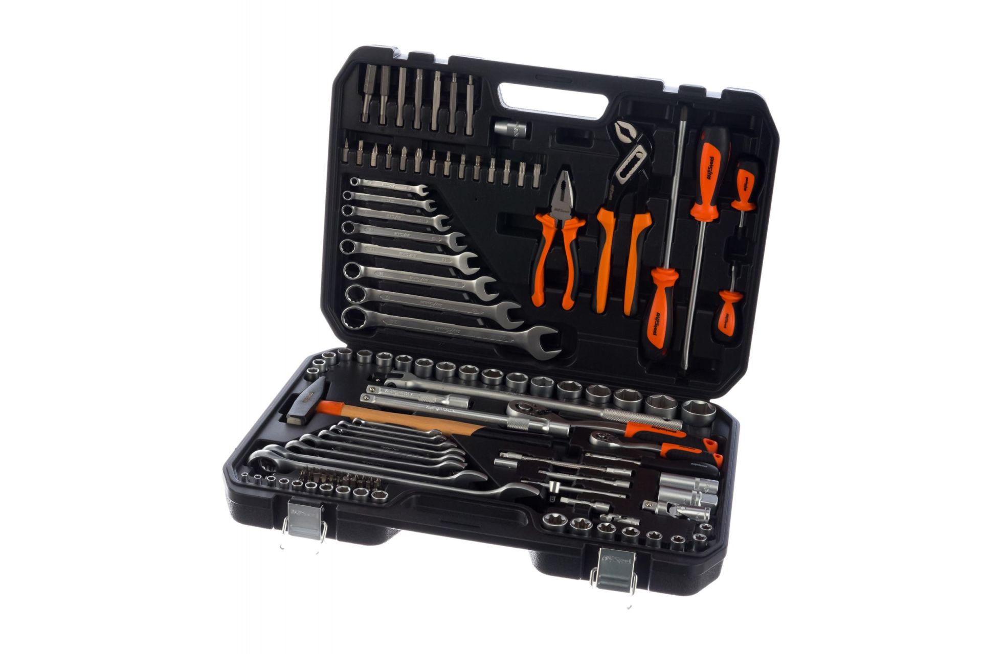 Набор инструмента 118 предметов 1/4",1/2" профессиональный "AV Steel"