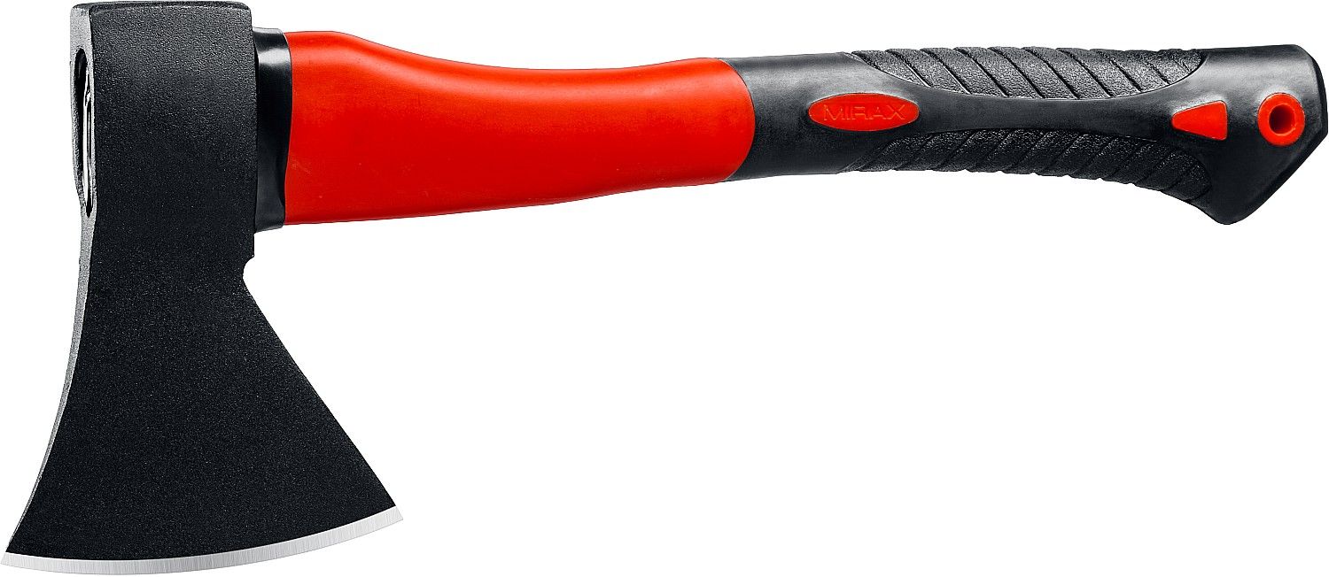 Топор 800 кованый с фиберглассовой рукояткой 380 мм (общий вес 950 г) MIRAX