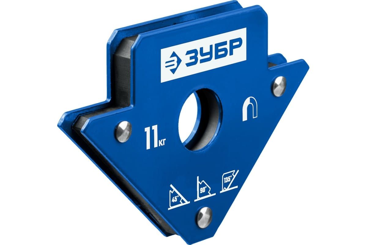 Угольник магнитный для сварочных работ УМ-3 до 11 кг ЗУБР
