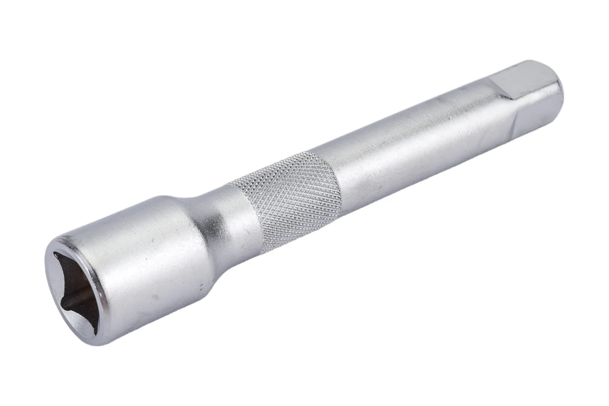 Удлинитель для торцовых головок (1/2"), Cr-V, хроматированное покрытие, 125 мм ЗУБР "МАСТЕР"