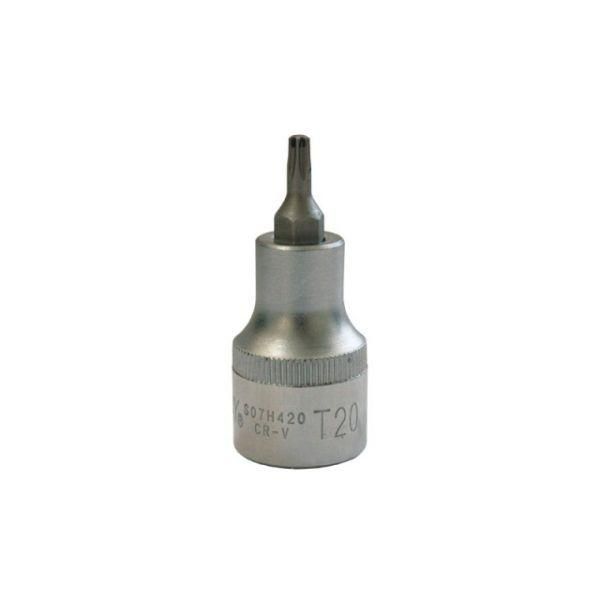 Головка торцевая 1/2"DR с вставкой "TORX" Т-20 L- 58мм, JONNESWAY (S07H420)	 Головка торцевая 1/2"DR с вставкой "TORX" Т-20 L- 58мм, JONNESWAY (S07H420)