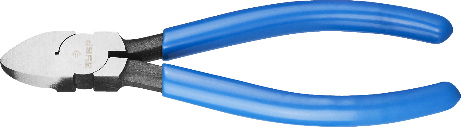 Бокорезы "БУЛЬДОГ Мини", для пластика и меди, хромоникелевая сталь, обливные рукоятки, особочистый рез заподлицо, 125 мм, ЗУБР Профессионал