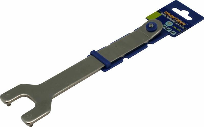Ключ для планшайб плоский ПРАКТИКА 35 мм, для УШМ