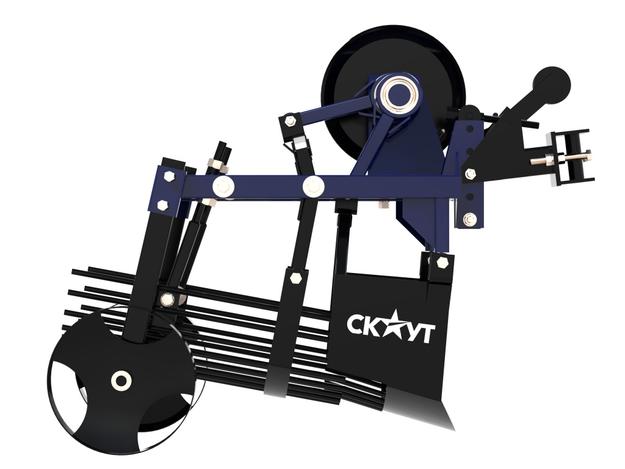 Картофелекопалка грохотная СКАУТ PH-2 для мотоблока или минитрактора