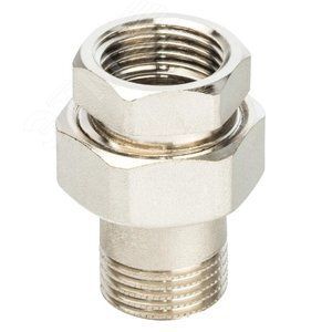 Сгон НИКЕЛИРОВАННЫЙ разъемный VALFEX ВР-НР 3/4" (70/10)