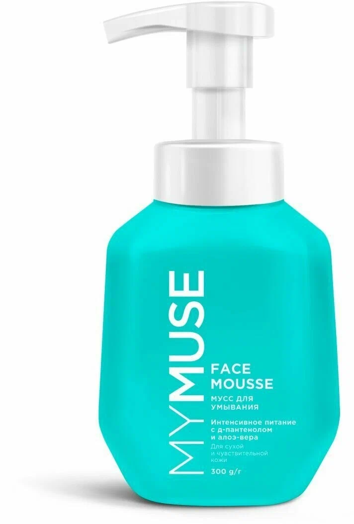 Мусс для умывания для сухой и чувствительной кожи 300 мл
