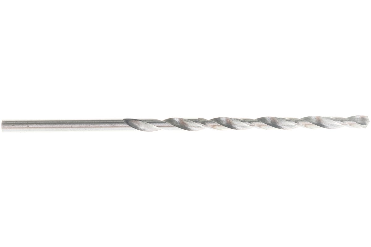 Сверло по металлу удлиненное Р6М5  5.0 х 132 мм (1шт.) блистер ПРАКТИКА