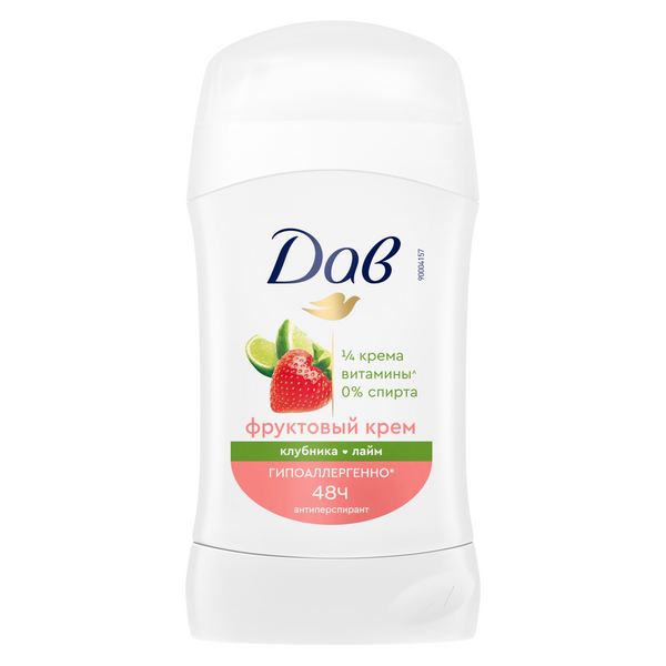 Дезодорант Dove Клубника Лайм Женский 40мл