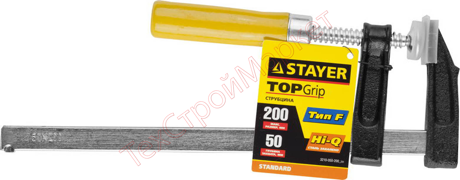 CF-200/50 струбцина тип F 200/50 мм, STAYER
