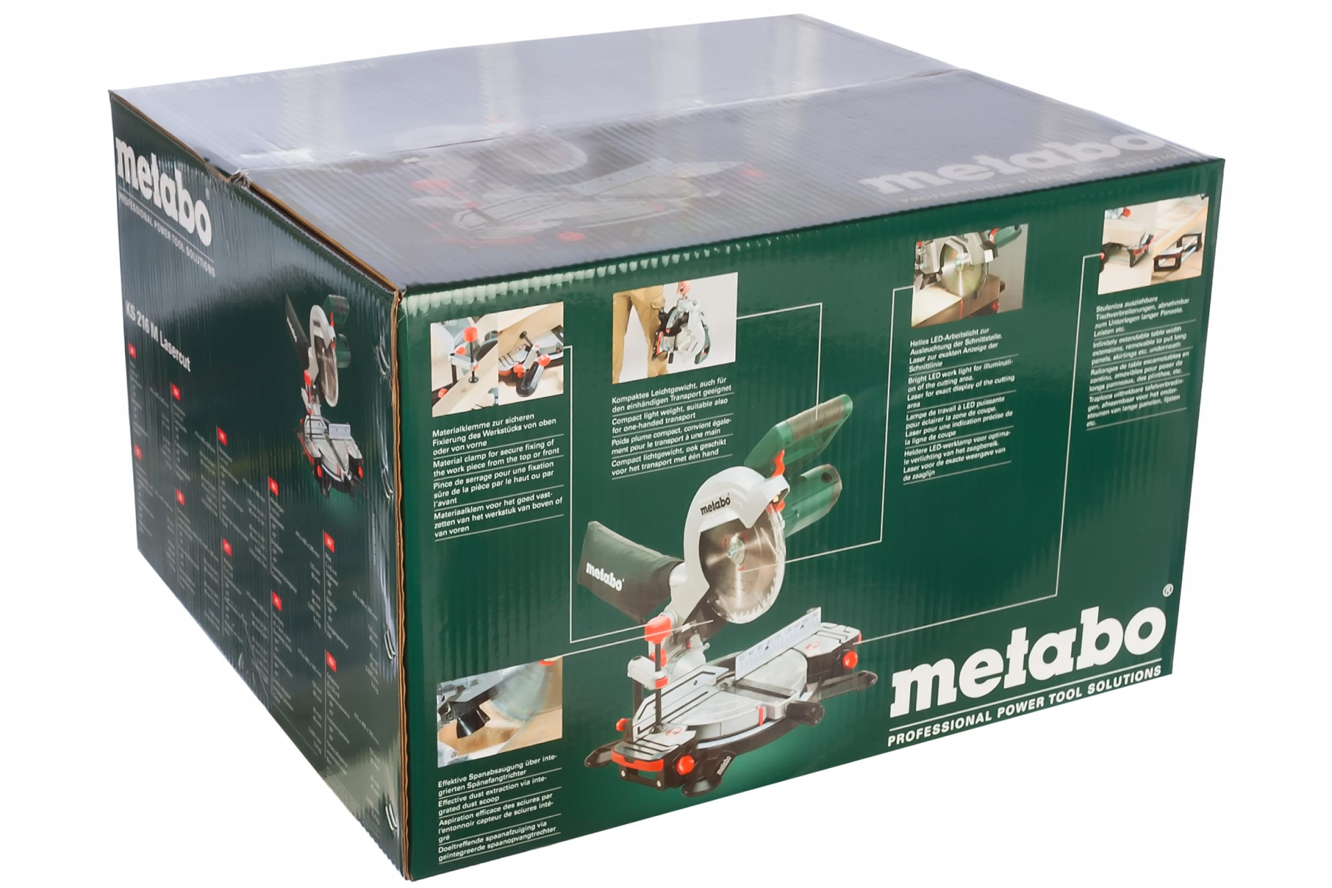 Пила торцевая KS 216 M Lasercut Metabo