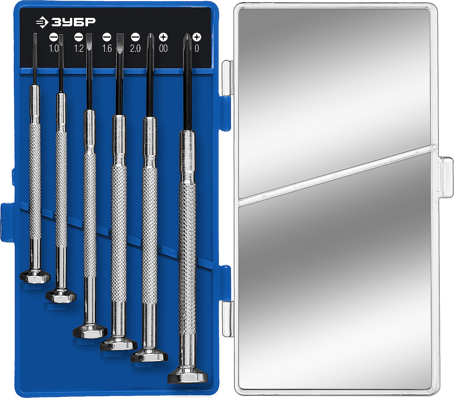 Набор часовых отверток 6 предм., ЗУБР ЧАСОВЩИК