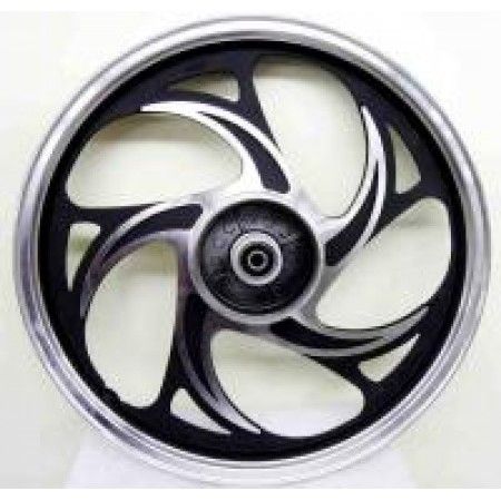 Обод LUX ЗАДНИЙ литой в сборе Мопед Alpha/Delta