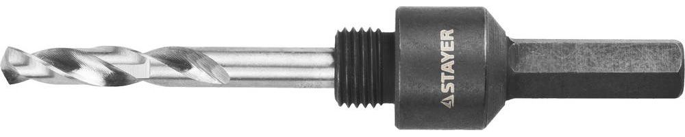 Державка с шестигранным хвостовиком для коронок 13-30, резьба 1/2  STAYER "PROFESSIONAL"