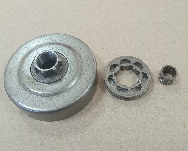 Звезда ведущая  для бензопилы СТ-S170/180 (с подшипником и съемным венцом)