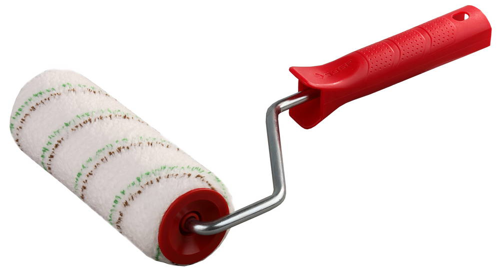 Валик МИКРОТЕКС ворс 9мм, ручка 8мм, d=48/180мм, ЗУБР Эксперт