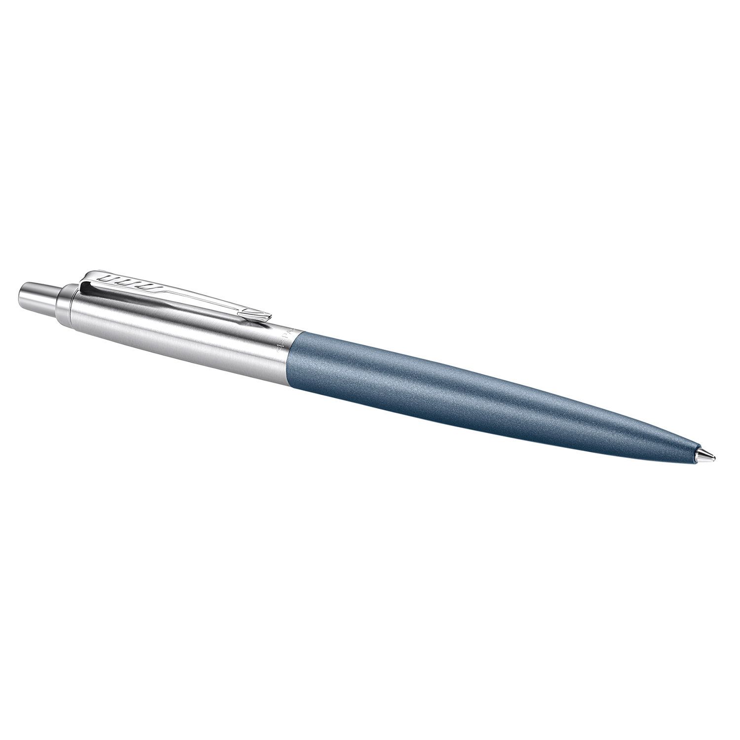 Ручка шариковая PARKER "Jotter XL", УТОЛЩЕННЫЙ корпус, синий матовый лак, детали из нержавеющей стали, синяя, 2068359