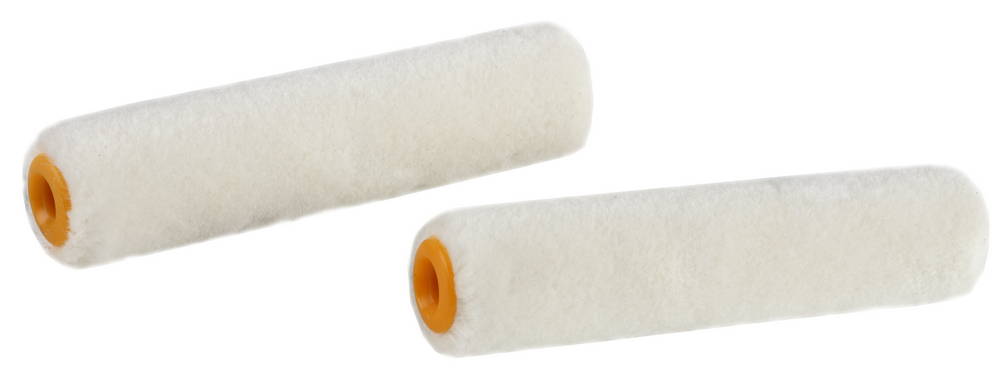 Мини-ролик"VELOUR" малярный, ворс 4мм, бюгель 6мм, 15х110мм, STAYER Master