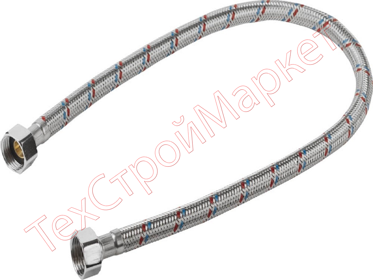 Подводка гибкая для воды, оплетка из нержавеющей стали, г/ш 1/2" - 2м STAYER