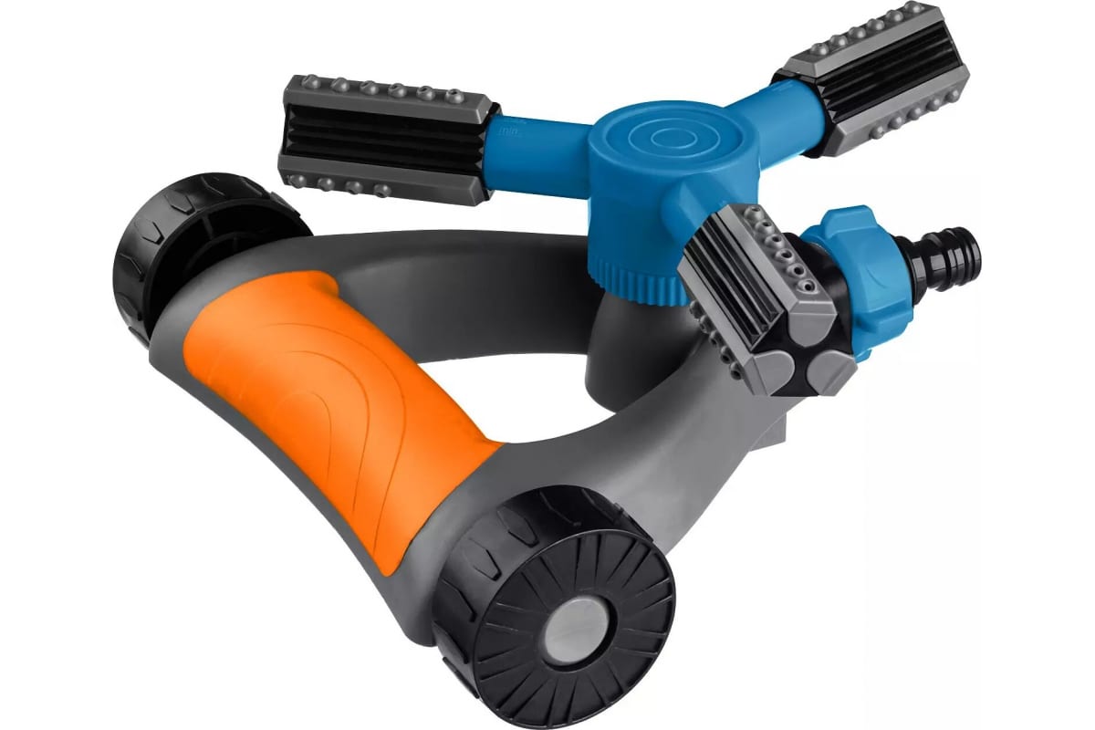 Распылитель круговой профессиональных  на подставке с колёсиками PROLine RR-Pro, 250 м2 полив, GRINDA