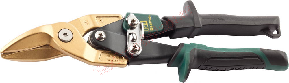 Ножницы по твердому металлу TITAN, правые, Cr-Mo, титановое покрытие, 250 мм KRAFTOOL