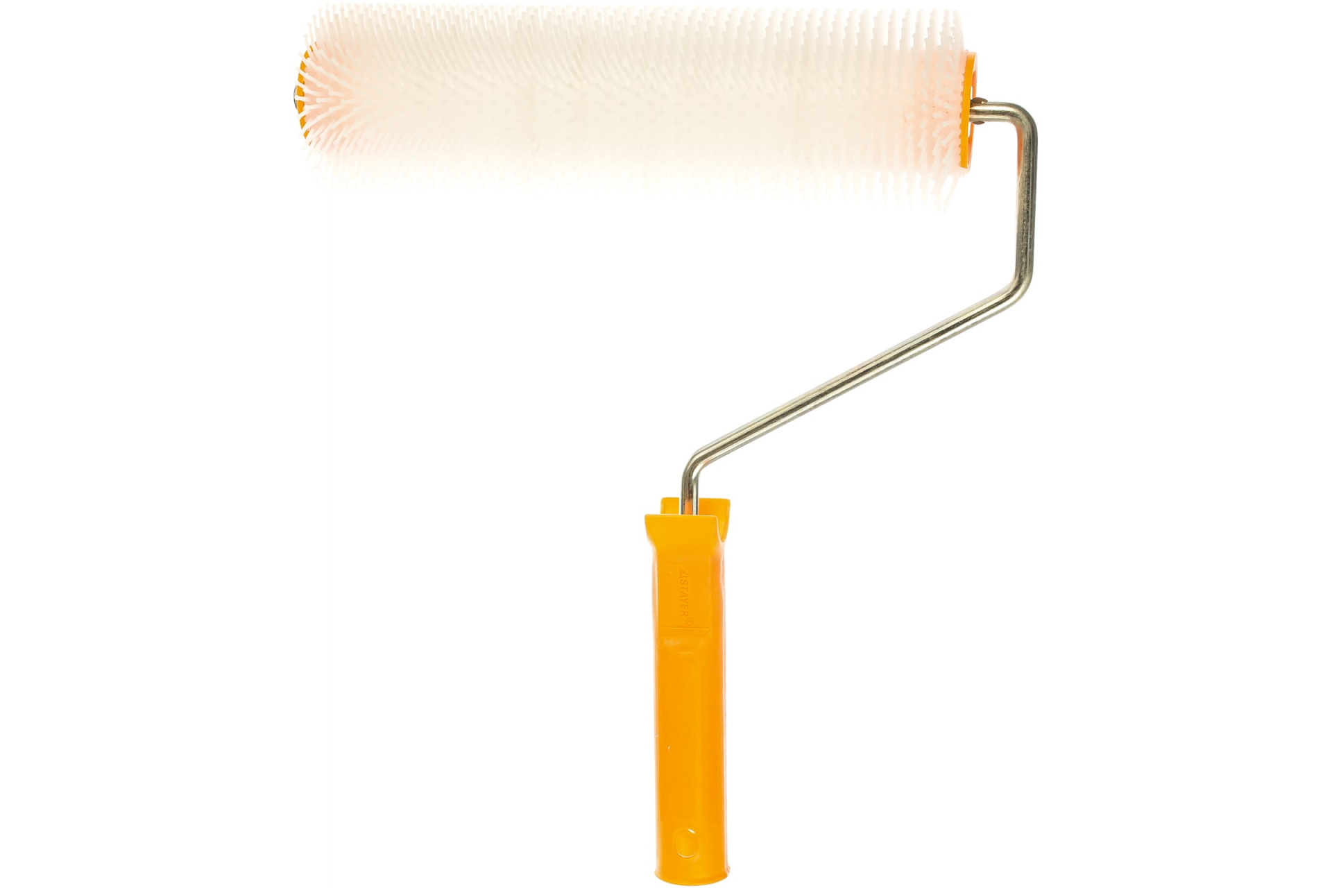 Валик игольчатый пластмассовый, для наливных полов,бюгель 8мм, 75х250мм STAYER