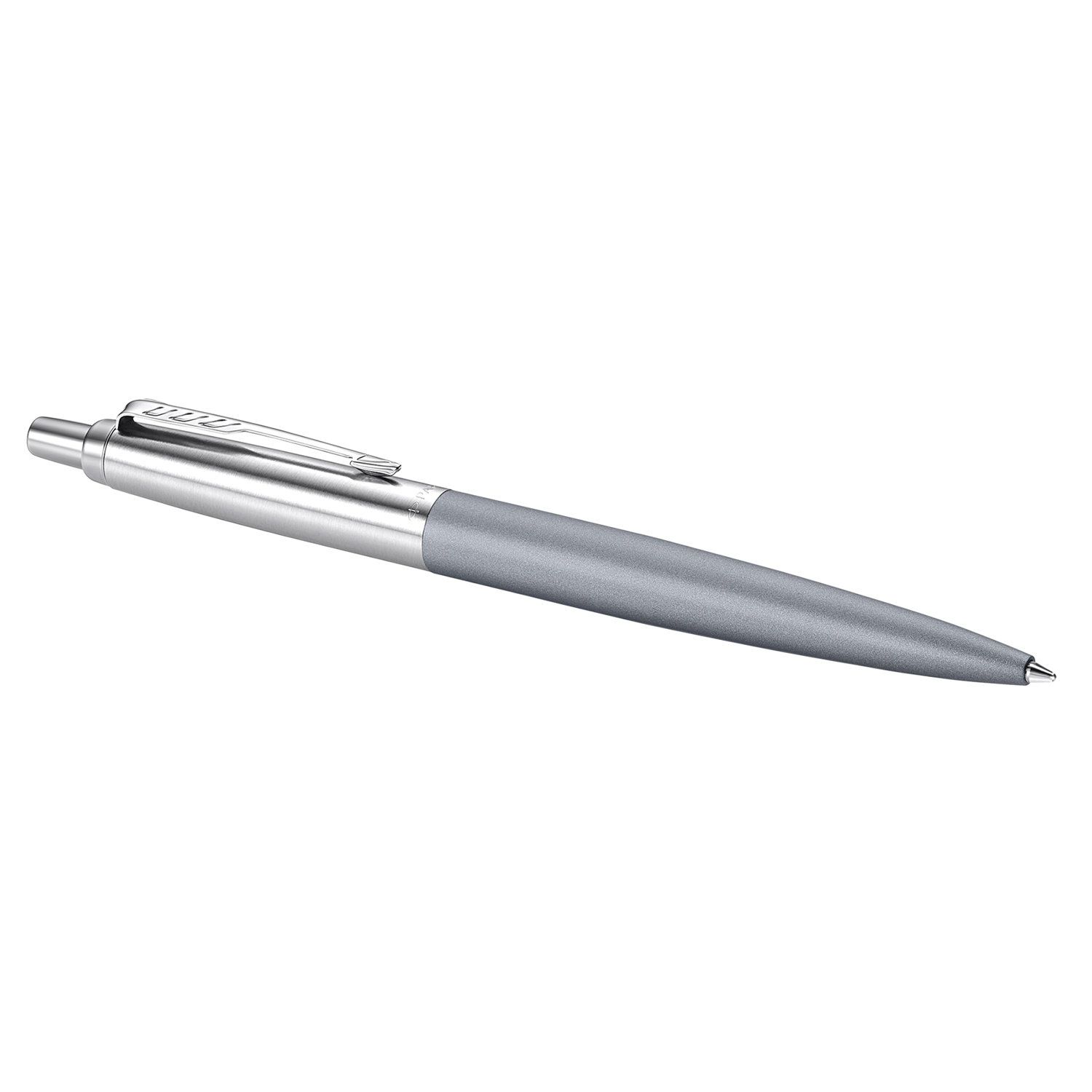 Ручка шариковая PARKER "Jotter XL", УТОЛЩЕННЫЙ корпус, серый матовый лак, детали из нержавеющей стали, синяя, 2068360
