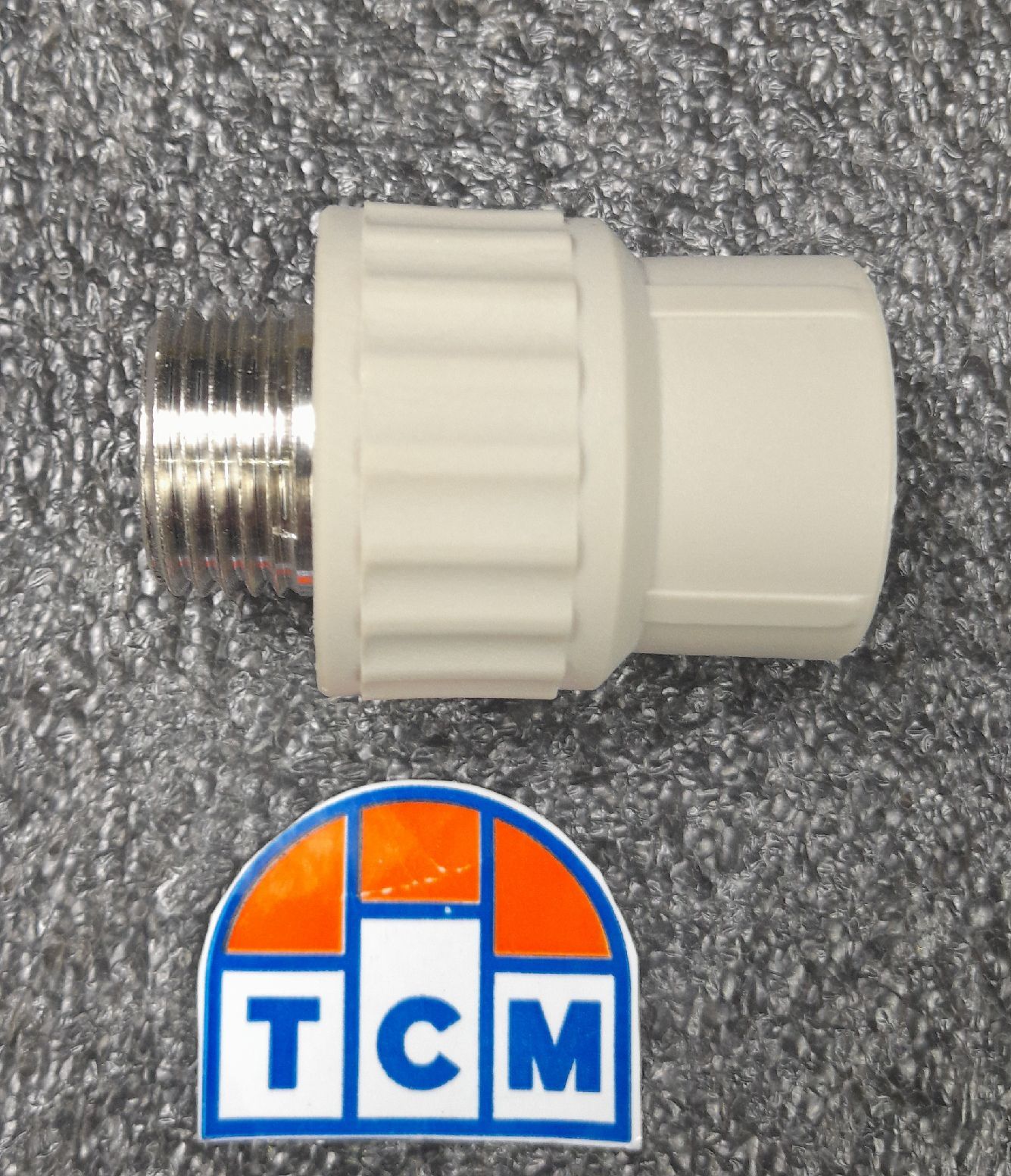 Муфта переходная с наружной резьбой 25 x 1/2" (100/25) (Valfex) СЕРАЯ