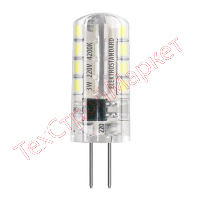 Светодиодная лампа Elektrostandard G4 LED SMD 3Вт AC 220V 360° 4200K a031730
