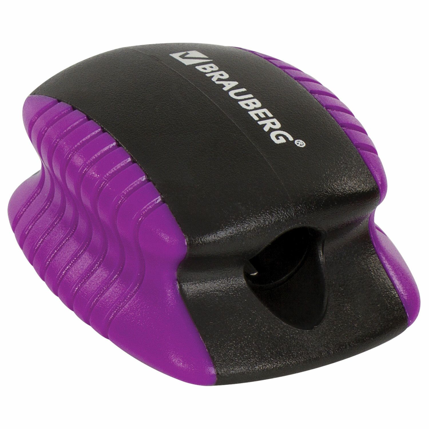 Точилка BRAUBERG "Swift", пластиковая, корпус ассорти, 228466