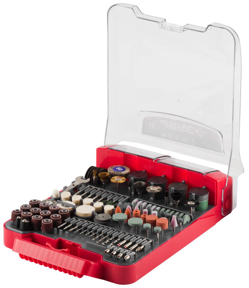 Набор мини-насадок для гравировальных машин, 238 предметов, ЗУБР