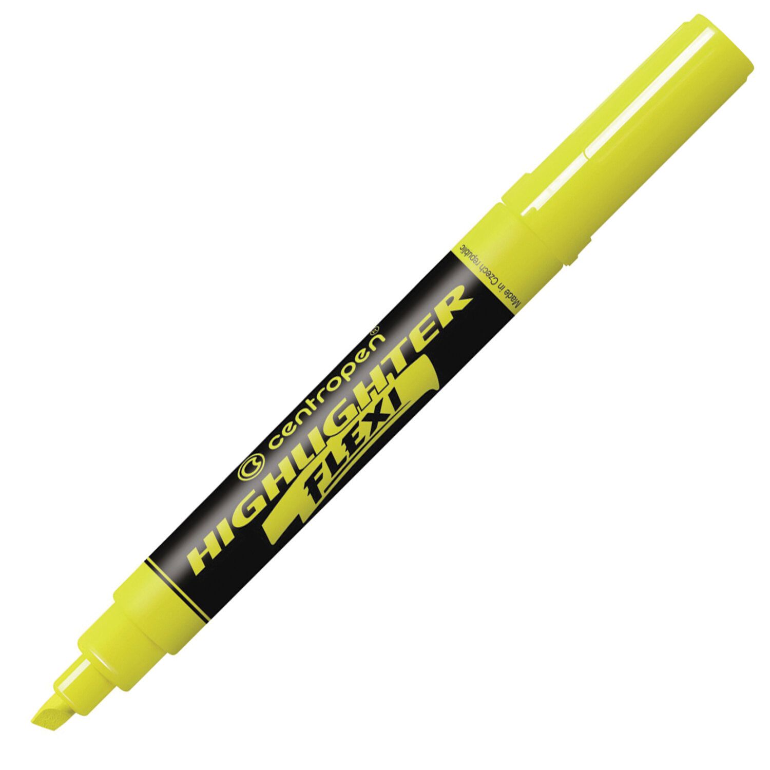 Текстовыделители CENTROPEN "Flexi" НАБОР 4 ЦВЕТА, гибкий наконечник, 1-5 мм, 8542/4, 4 8542 0401