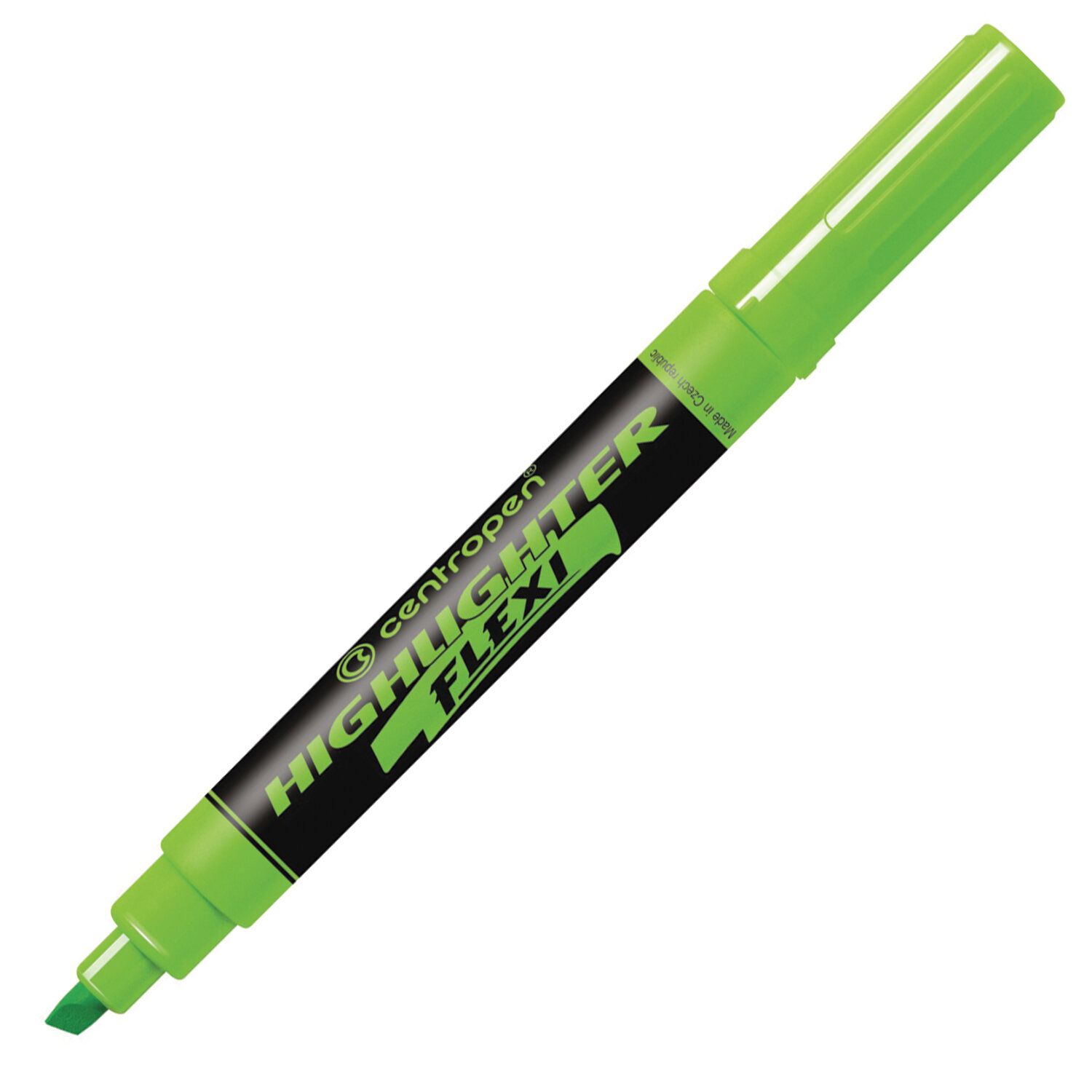Текстовыделители CENTROPEN "Flexi" НАБОР 4 ЦВЕТА, гибкий наконечник, 1-5 мм, 8542/4, 4 8542 0401