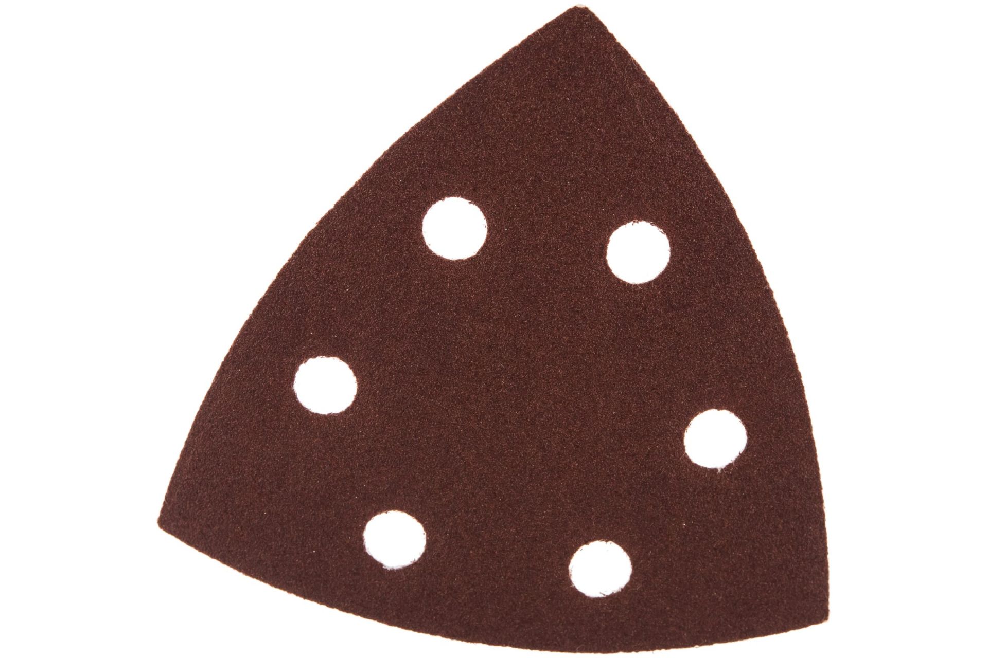 Насадка для МФИ шлиф.листы, дельта, VELCRO, 6 отверстий 93 мм, P120, 10 шт. ПРАКТИКА