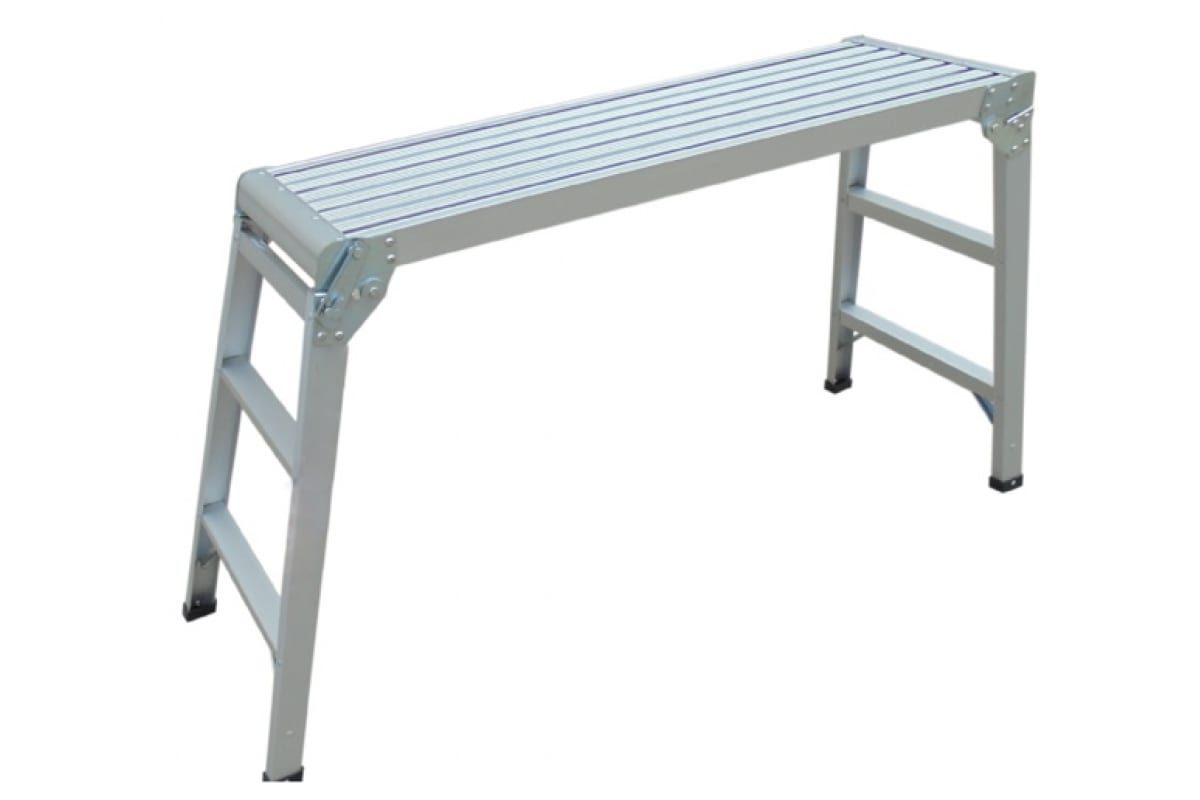 Рабочая алюминиевая платформа Алюмет высокая HWP 101х30