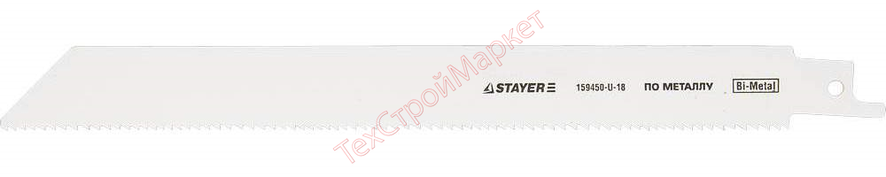 Полотно для сабельной эл. ножовки Bi-Met,тонколистовой, профильный металл, не S922EF STAYER "PROFI"   