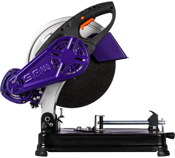 Пила монтажная ПУЛЬСАР ПО 355-2400 (2400Вт, 355х25,4мм, 3800 об/мин, ПРИВОД РЕМЕННОЙ, коробка,16,8кг)