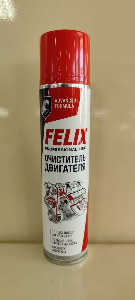 Очиститель внеш. пов. двигателя (400мл) (FELIX)