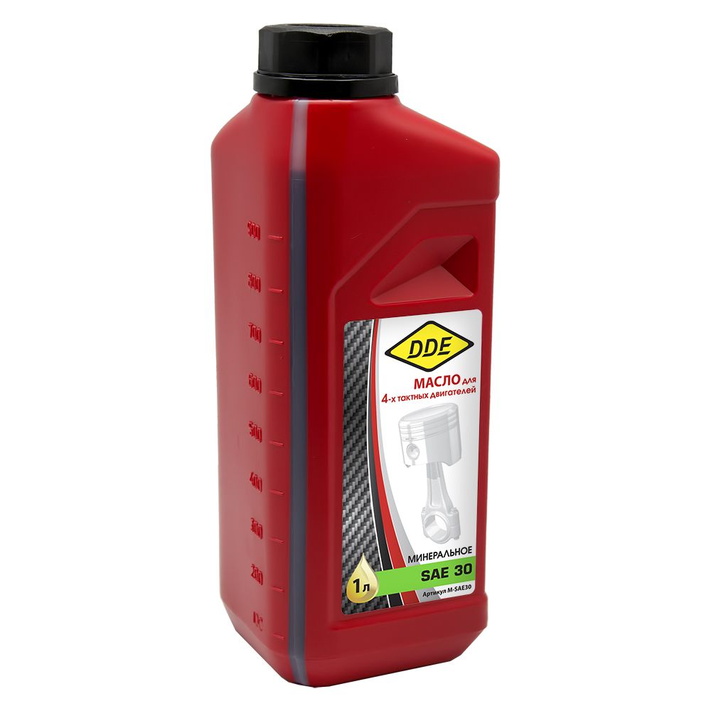 Масло 4-х тактное SAE30 DDE , API SJ/CF